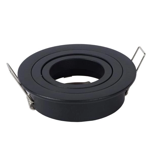 Lucide TUBE - Spot encastrable - Ø 9,2 cm - 1xGU10 - Noir - détail 3